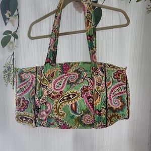 Vera Bradley Multicolor Paisley Small Duffel